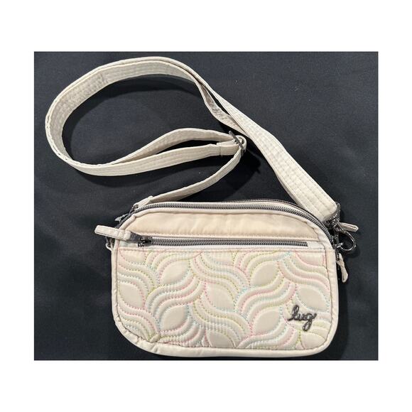 Lug Super Coupe Convertible Crossbody Bag Pebble Icepop Stitch - Picture 1 of 8